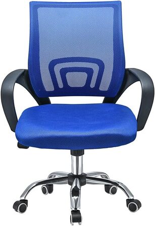Ергономічне офісне крісло Panana, стілець для робочого столу (синій)