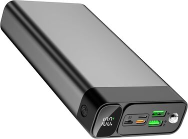 МАг, QC3.0 22.5 Вт, USB C PD20W, світлодіодний дисплей і ліхтарик, 50000