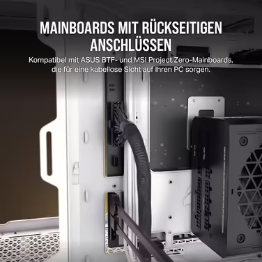 Корпус CORSAIR 6500D Airflow Mid-Tower ATX - двокамерна конструкція, висока гнучкість охолодження, чорний
