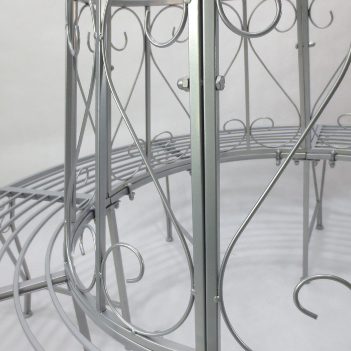 Садова банкетка Baumbank Rundbank 360° - кругла банкетка з металу, діаметром 160 см. Ідеально підходить для саду або тераси.