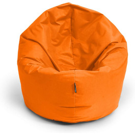 В 1 з наповнювачем Seat Cushion Floor Cushion Крісло BeanBag (діаметр 145 см, помаранчевий), 2