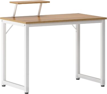 Комп'ютерний стіл SDHYL 100 см: сучасний дизайн, полиці для зберігання, ідеальний для дому та офісу