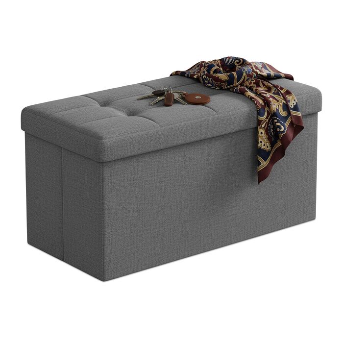 Relaxdays Складний табурет на 80 літрів з МДФ