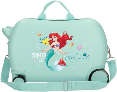 Дитяча валіза Disney Ariel бірюзова