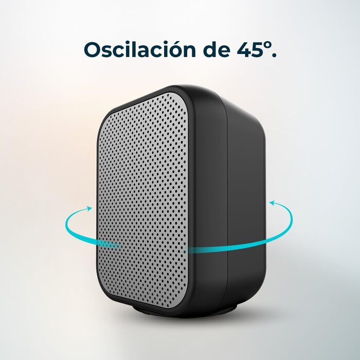 Обідній нагрівач Cecotec ReadyWarm 1500 Max Ceramic Rotate - керамічний, 1500 Вт, регульований термостат, 3 режими, 15 м²