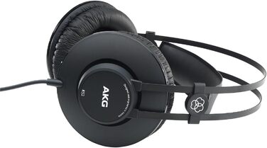 Навушники для моніторингу AKG K92, закриті, світлі, чорні, (одинарні, K52)