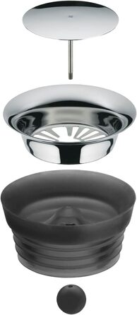 Скляна карафа WMF Basic 1,5 л з кришкою та ситом для льоду та фруктів