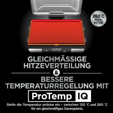 Ninja Sizzle Pro XL: гриль та плоча для дому з антипригарним покриттям, збірний, з піддоном для жиру та рецептами, срібно-чорний, GX101EU XL