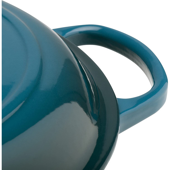 Каструля Le Creuset Signature з чавуну, 3,5 л, для всіх типів плит (включно з індукцією), 26 см, Ocean