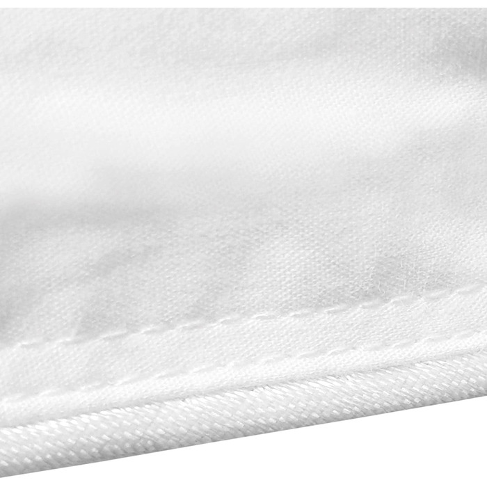 Високоякісна подушка 80х80см (наповнювач із синтетичних волокон) із захисним чохлом із 100 бавовни, пуху, підходить для алергії на домашній пил Thermo Balance