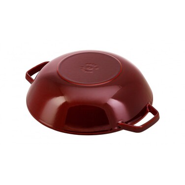 Вок зі скляною кришкою 30 см, Staub garnet