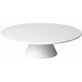 Таця для тортів та сервірування APS CASUAL, діаметр 31 см, біла, з меламіну