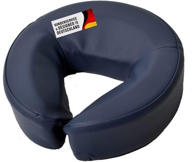 Подушка для масажного столу з екошкіри (голубий)