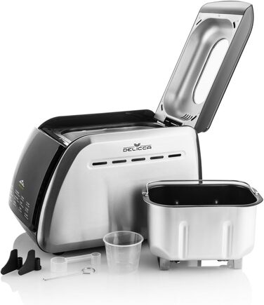 Хлібопечка ETA Delicca 2 з 16 програмами для приготування хліба, булочок, йогурту та джему