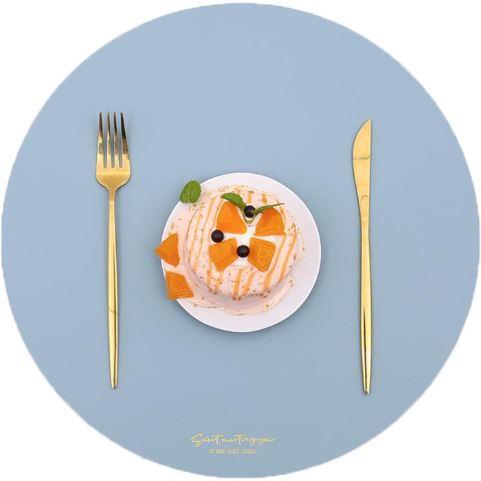 Набори підставок під тарілки, 6 шт., зелені, миючі, термостійкі, довговічні, ПВХ, для весняного декору