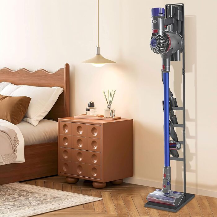 Підставка для пилососа OUTBROS для Dyson V15 V12 V11 V10 V8 V7 V6, тримач аксесуарів (чорний)