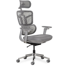 Крісло Mealux S4 Air Fabric Grey (арт. HF-S4 F/G)