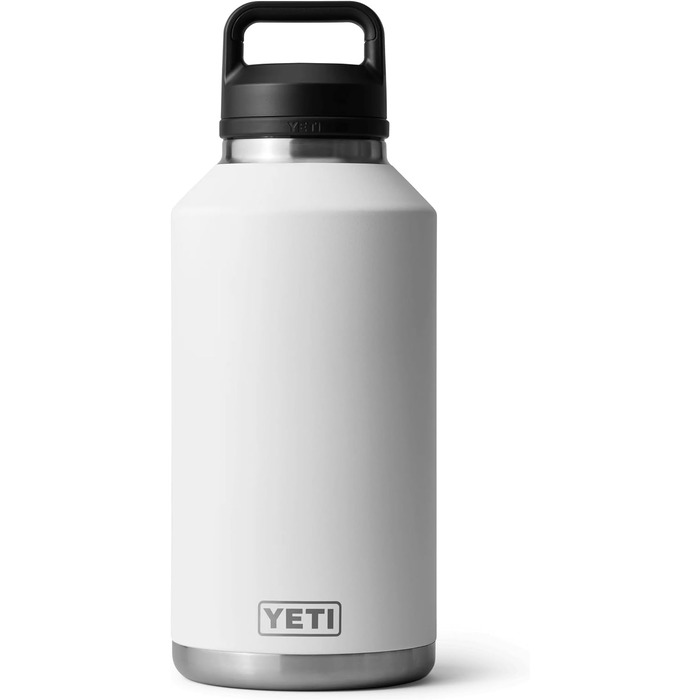 Пляшка YETI Rambler із кришкою, 64 унції (1,8 л) (біла)