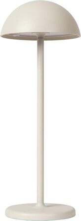 LED-лампа LUCIDE JOY - перезарядна настільна лампа для дому та вулиці, IP54, 1.5W, 3000K, біла