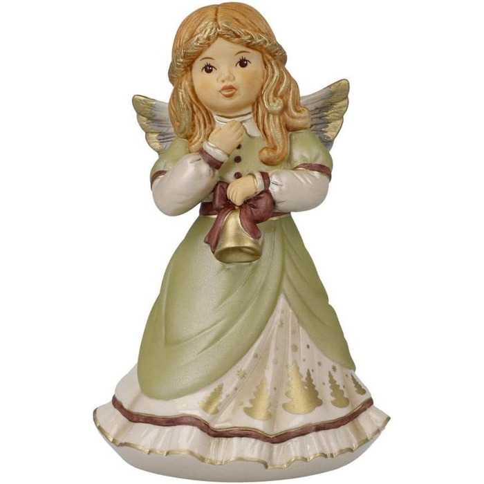 Новорічна прикраса Goebel фігурка ангела з порцеляни, розміри 14,5 см х 9,5 см х 8 см, 41628271