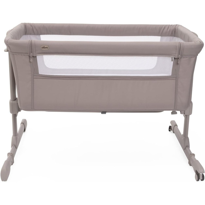 Дитяче ліжко-гойдалка Chicco Next2Me Essential, біле (Dove), 0-6 місяців, з матрацом та сумкою