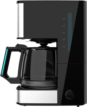 Кавомашина Cecotec Coffee 56 Heat: 1.3л, 12 чашок, LCD, нержавіюча сталь, програмування, захист від крапель, автоматичне відключення