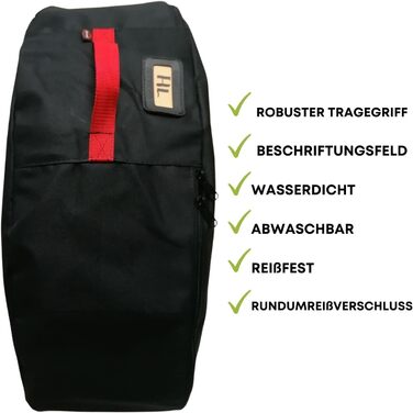 Чохли для шин 4 шт. Set з ручкою, зимові/літні шини, захисні чохли, водонепроникні, універсальні 15-19 дюймів (XXXL)