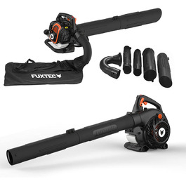 ФУКСТЕК Профі Бензиновий Листозбір/Подрібнювач FX-LBS126P – Листодув та подрібнювач з насадкою для видування, всмоктуючим шлангом та мішком для збору листя 60л – Анти-вібраційна функція – Швидкість повітря 62,7 м/с ФУКСТЕК Профі Бензиновий Листозбір/Подрібнювач FX-LBS126P – Листодув та подрібнювач з насадкою для видування, всмоктуючим шлангом та мішком для збору листя 60л – Анти-вібраційна функція – Швидкість повітря 62,7 м/с