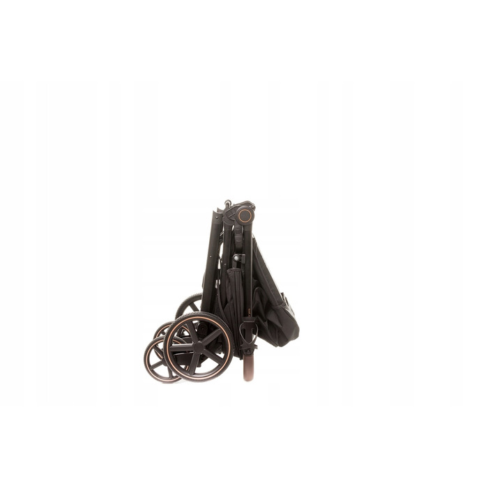 Дитячий візок-прогулянка 4Baby Stinger PRO, гелеві колеса, алюмінієва рама, до 22 кг, Black