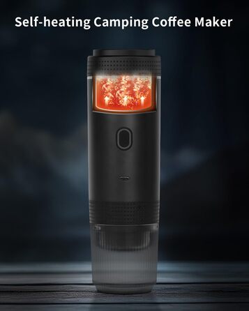 Портативна електрична кавомашина EVERANGE для еспресо та капсул, з LCD-дисплеєм (зелена)