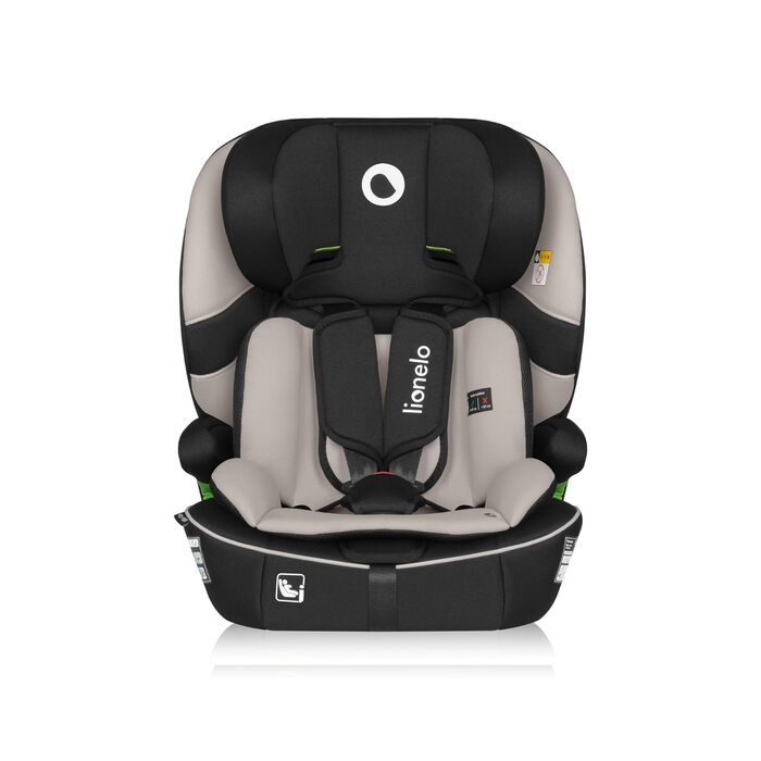 Автокрісло Lionelo Billy i-Size 76-150 см (15 міс - 12 років), ISOFIX, Top Tether, R129, бежеве