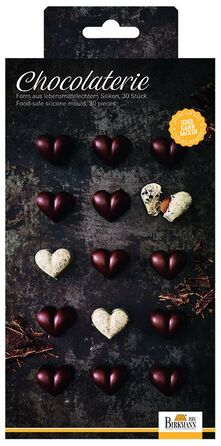 Форма для шоколаду у формі серця, 2 шт, 11,5 х 21 см, RBV Birkmann