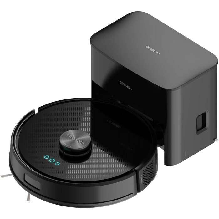 Робот-пилосос Cecotec Conga Y70 з лазерною навігацією, 20000 Па, акумулятор 4500 мАг, силіконова щітка для тварин, площа прибирання до 180 м²