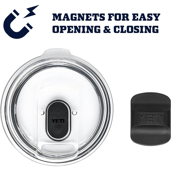 YETI Rambler – термокружка з кришкою MagSlider, 296 мл, колір Папайя