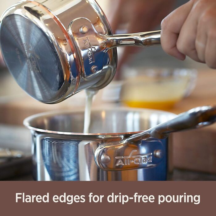 Сковорода All-Clad EURO Copper-Core, 20.3 см (5 літрів)