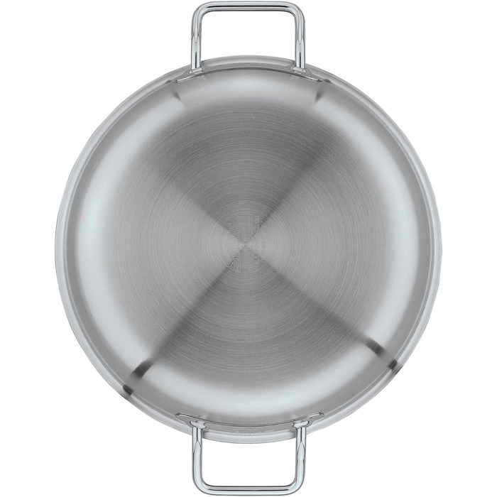 Сковорода Spring Vulcano Cut Resist XL, Ø 32 см, нержавіюча сталь, з антипригарним покриттям, для індукційних плит
