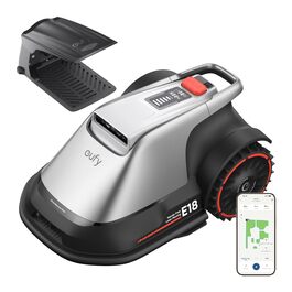 Робот-газонокосилка Eufy E15 без дроту, для саду до 800 м², TrueVision, Smart-навігація, уникнення перешкод, керування через додаток
