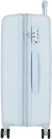 Дитяча валіза для ручної поклажі Disney Stitch Moods, жорсткий ABS-пластик, кодовий замок, 4 подвійних колеса, серія Make A Face