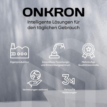 Кріплення для монітора ONKRON G80-B (G80-WH) - підходить для моніторів 13-32 дюймів, до 8 кг, газ-амортизатор, VESA 75x75/100x100, чорний