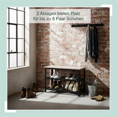 Сховище для взуття Relaxdays з 2 полицями