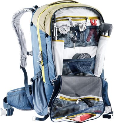 Велосипедний рюкзак deuter Unisex Trans Alpine Pro 28 (28л, одномісний, глиняно-морський)