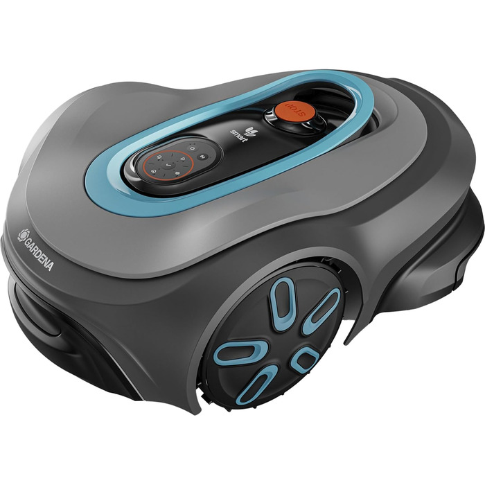 Робот-газонокосачка Gardena Smart Sileno max 1500 м², для газонів до 1500 м², LONA Intelligence, Trim-to-Edge, DuoConnect, тиха робота, керування через додаток