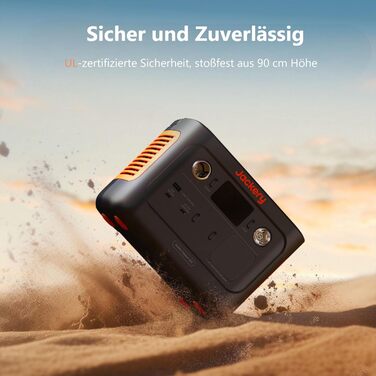 Jackery Explorer 240 v2: Сонячний генератор 256Wh LiFePO4 з 300W AC та 100W USB-C виходом для кемпінгу, подорожей та надзвичайних ситуацій (відновлений)