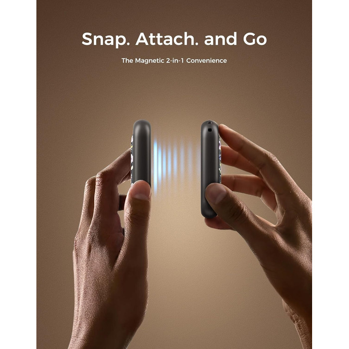 Електричні грілки для рук OCOOPA UT4 Young (Nocturne-Garten) - 2 шт., 5000mAh, водонепроникні, швидкий нагрів