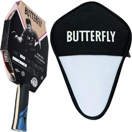 Платинова ракетка для настільного тенісу Butterfly Дмитра Овчарова чохол для настільного тенісу Cell Case I / набір ракеток для настільного тенісу / Професійний набір