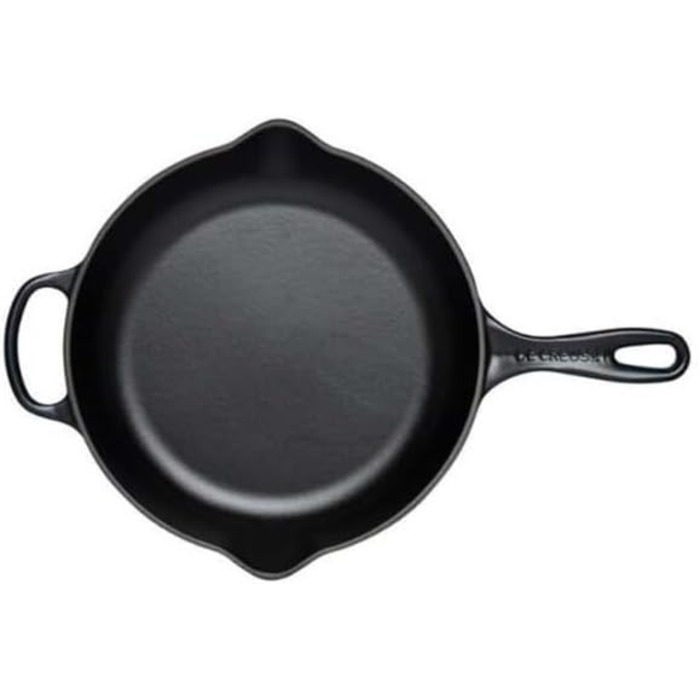 Сковорода Le Creuset Signature з чавуну, 26 см, 2 л, червоний (Nectar) - для всіх плит та духовок