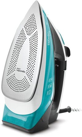 Відпарювач для одягу Polti Vaporella Quick&Slide Qs220 з цифровим дисплеєм та професійною підошвою Pro-Steam, 2400 Вт, 250 г/хв