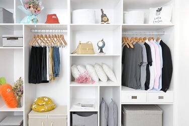 Дерев'яні вішалки для одягу з кліпсами, масивне дерево, вішалка для штанів, міцні металеві кліпси, поворотний гачок, для пальто, жакети, блузи, костюми (Натуральне дерево, 20 шт.)