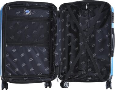 Набір валіз Münicase M816 TSA: 3 шт. (Coffee), з TSA-замком, телескопічним ручками та жорстким корпусом