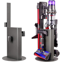 Підставка Xingsiyue для Dyson V6-V15, DC30-DC74 - підлогова підставка з вуглецевої сталі, свердління не потрібне